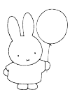 Miffy with Balloon